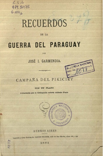 recuerdos de la guerra del paraguay