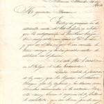 Carta de Lopez a Bareiro septiembre 1864