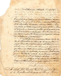 Firma Francisco Sanchez Setiembre 5-1867