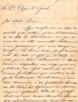 Carta de Juan Crisóstomo Centurion a Elisa Alicia Lynch, Septiembre 1870 imagen